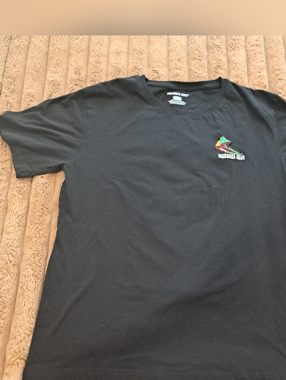 Member's Only Retro Psychedelic Mushroom Skeleton Men's Shirt Size 2XL